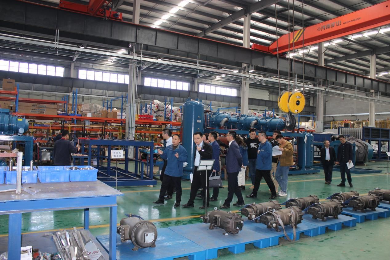 Nantong talent inspection group visited our company