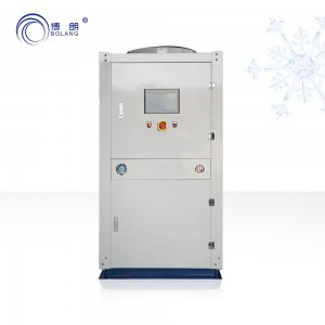 lav temperatur glykol Luftkølet eller vandkølet industriel kompakt boks type chiller med scroll eller skruekompressor