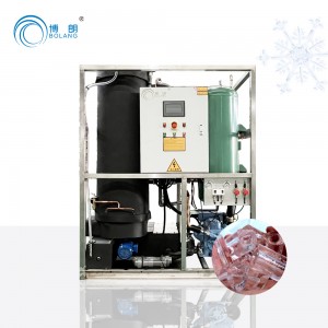 Ice Tube machine for food preservation, fishing boat and aquatic preservation, laboratory and pharmaceutical applications