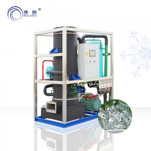 Màquina de tubs de gel per a la conservació d'aliments, vaixell de pesca i conservació aquàtica, laboratori i aplicacions farmacèutiques