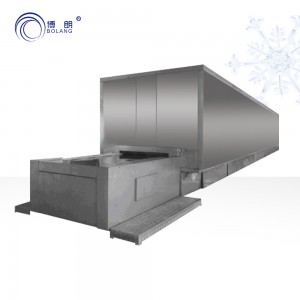 Congelator tunel cu centură din oțel inoxidabil pentru alimente, medicamente, băuturi reci, industria chimică