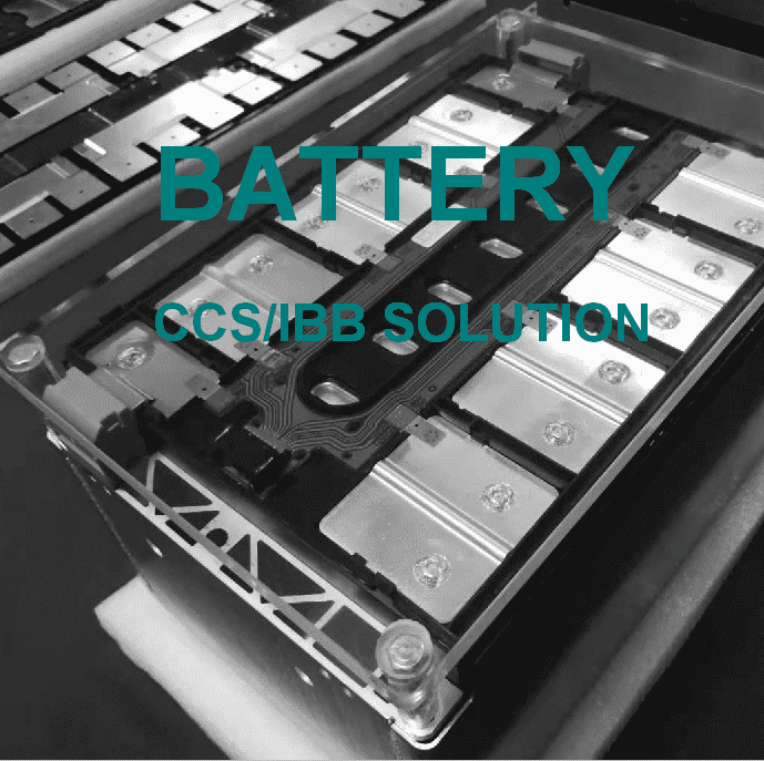 Riešenie CCS/IBB pre súpravu batérií
