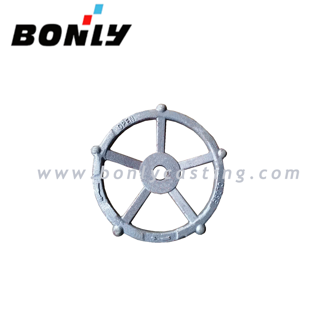 Factory Price Incinerator Boiler Parts - Anti-Wear Cast Iron sand coated casting WCB Valve handwheel – Fuyang Bonly
