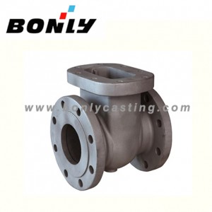 Precision casting ແກ້ວນ້ໍາ Casting carbon steel confluence valve
