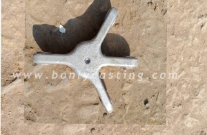 Investment Casting Coated Sand cast steel Mechanical Components