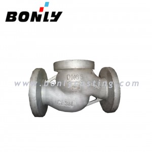 CF3M / Stainless steel 316L PN25 DN65 Two way casting valve body