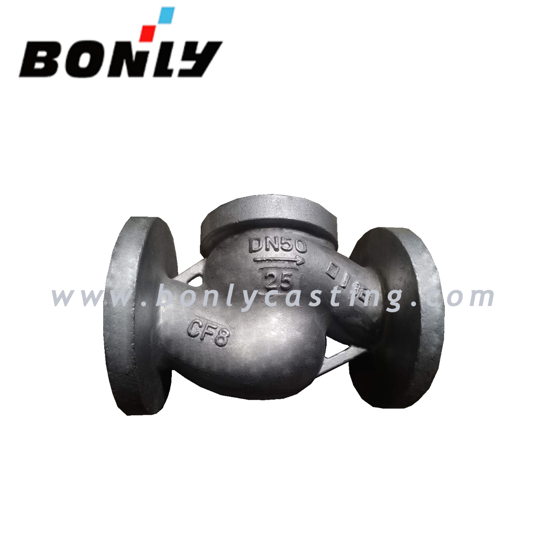 Factory Price For Custom Segment Ring - CF8/304 stainless steel PN25 DN50 two way valve body – Fuyang Bonly