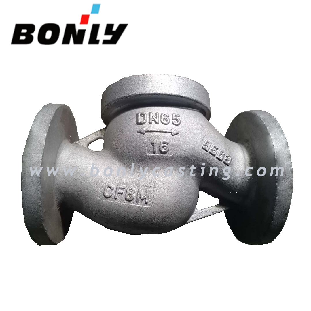 High reputation Anti Wear Pad -  Wholesale CF8M/316 stainless steel PN16 DN65 two way valve body – Fuyang Bonly