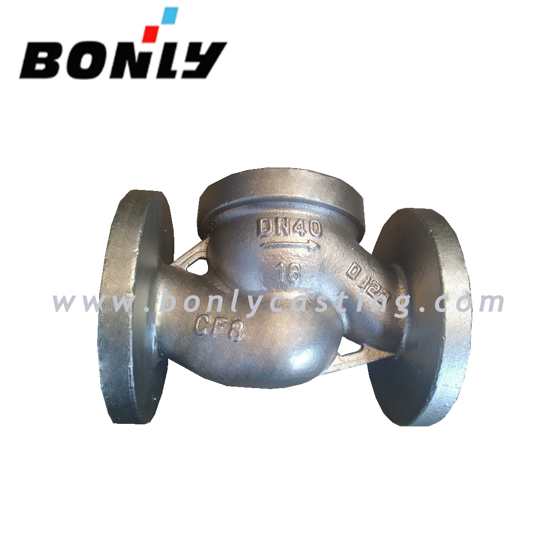 High reputation 4127 Sector Gear - CF8/304 stainless steel two way valve body – Fuyang Bonly