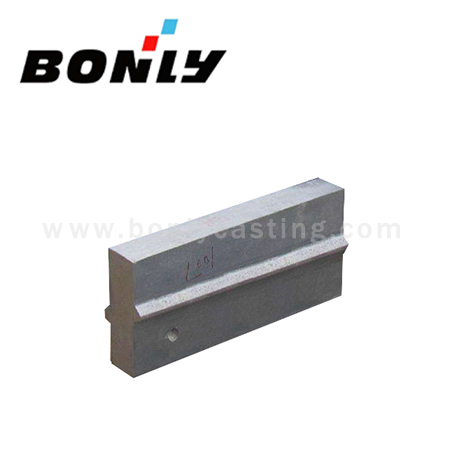 2019 Latest Design Forged Crane Slewing - Anti-wear cast iron Coated sand casting Mining machinery Crusher liner plate – Fuyang Bonly