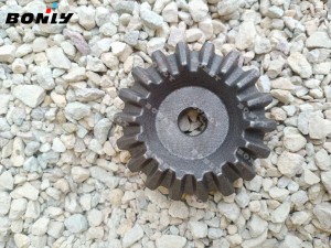 D70 -03 Zafin Maganin Ductile Iron Hardness Rc 23-32 BEVEL GEAR/BEVEL PIONION