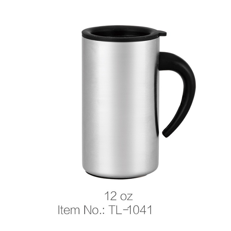 12oz Custom Christmas Coffee Mug Cup with lid1