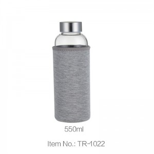 Manufacturer for Sport Bottle - Bulk Purchase Portable Borosilicate Glass Water Bottle – Jupeng