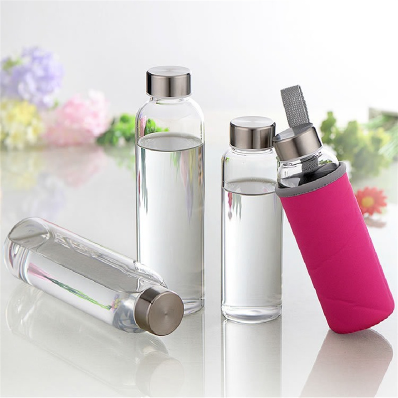 Bulk Purchase Portable Borosilicate Glass Water Bottle Featured Image