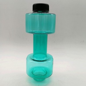 Bulk Purchase Dumbbell Shape Sport Water Plastic Bottle