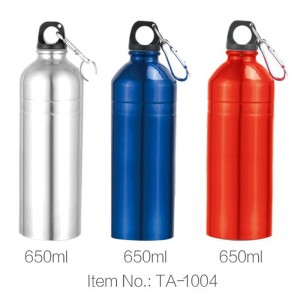 Bulk Reusable Colored Metal Water Bottle