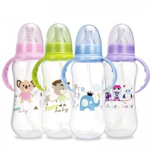 Chinese Bpa Free 280ml Plastic Baby Cup