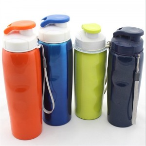 Factory wholesale Aluminum Bottle Water - Commercial Colors Water Sport Bottle With Lid – Jupeng