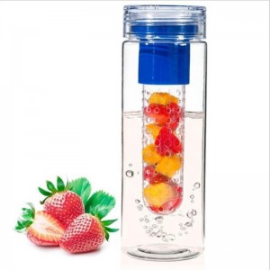 Custom Logo Drinking Fruit Water Bottle