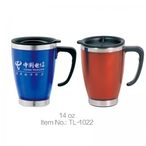 Best quality Tea Mug - Custom Logo Fruit Metal Insulated Coffee Cup – Jupeng