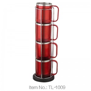Custom Portables Stainless Steel Coffee Cup Set