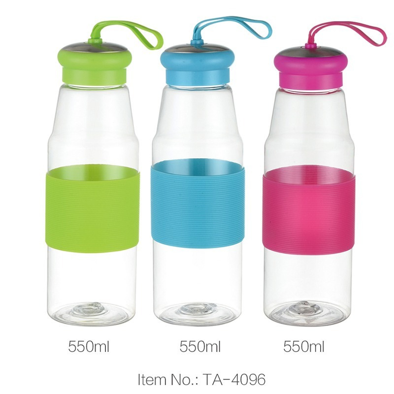 Custom Printed Wholesale Clear Plastic Drink Bottl1