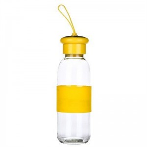 Custom Printed Wholesale Clear Plastic Drink Bottle