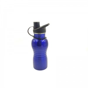 Leading Manufacturer for Foldable Water Bottle - Customize Colored Blue Unique Drink Bottle Sport – Jupeng