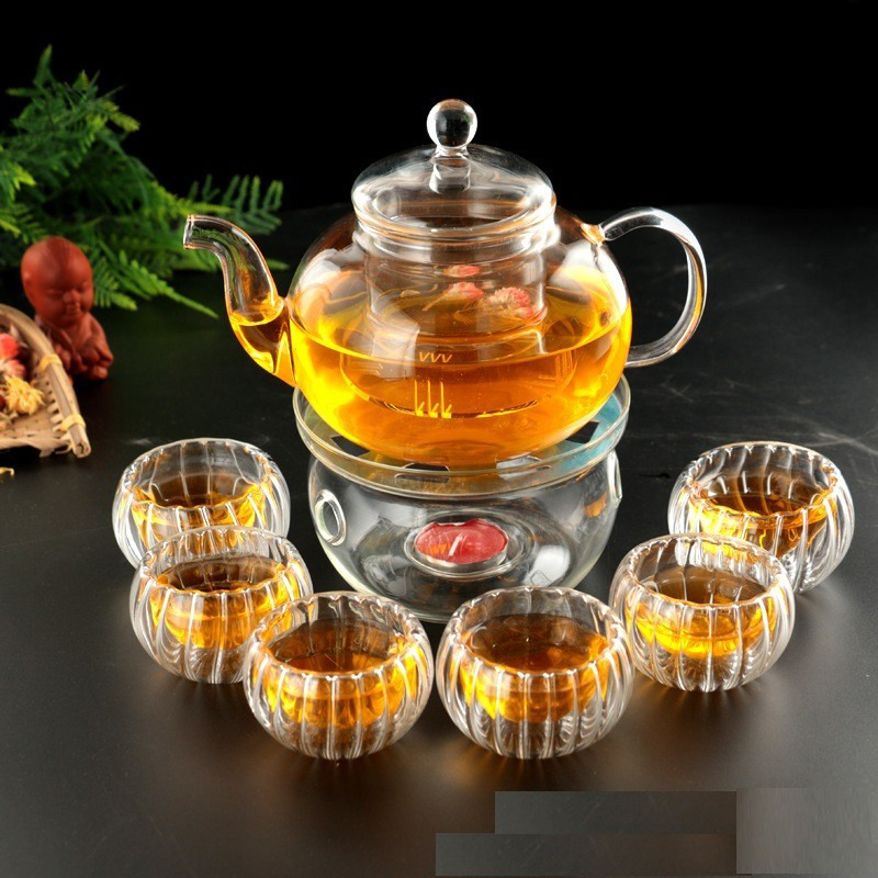China wholesale Double Wall Cup - Customize China Glass Pot Tea Mug – Jupeng