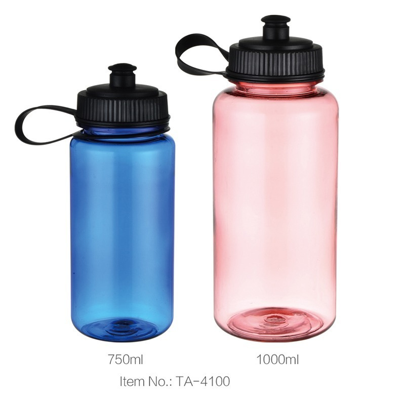 Customized Black blue pink Plastic Sport Bottle1