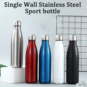 Customized Label Color Sports Water Bottle