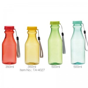 High reputation Aluminum Sport Bottle - Customized Modern Colors 350ml 500ml Water Bottle – Jupeng