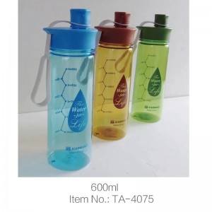 Gift Print Logo On Plastic Sports Water Bottle