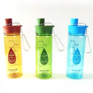 Gift Print Logo On Plastic Sports Water Bottle