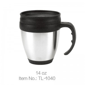 Label Cold 14oz Drink Coffee Cup Mug