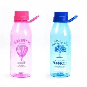 Professional Design Water Glass Bottle - Label Curve Plastic Sport Drink Bottle – Jupeng
