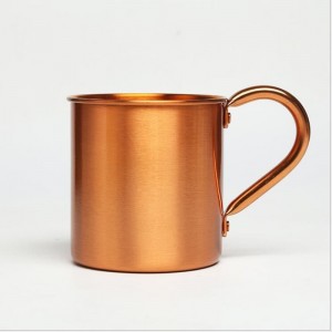 Labeling Custom Logo 400ml Copper Cup Coffee