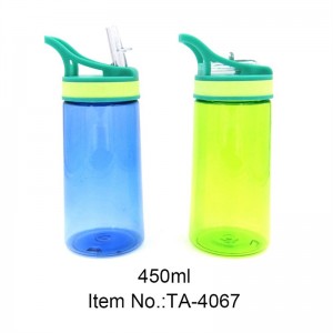 18 Years Factory Flat Bottle Water - Logo Printed Colors Plastic Sport Drink Bottle – Jupeng