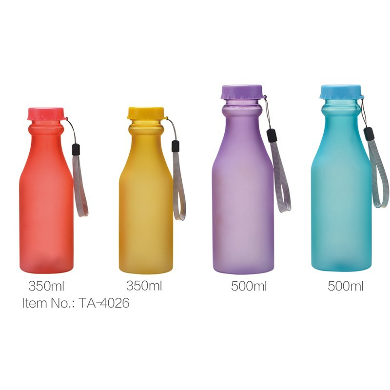 Logo Printed Reusable Plastic Sports Water Bottle Featured Image