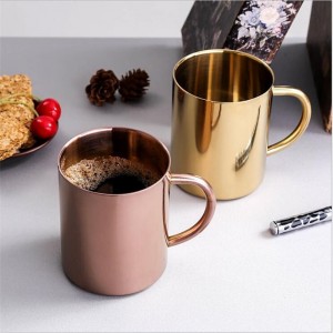 Logo Simple Stainless Steel Insulated Coffee Mug