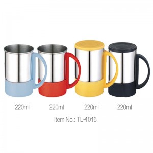 Big discounting Fixed Mug - Manufacture Beverage Stainless Steel Custom Coffee Cup – Jupeng