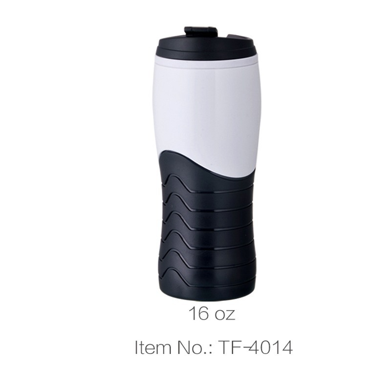Manufacture Uniques double wall Plastic Water Cup1