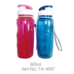 ODM Coffee Clear Water Bottle With Lid