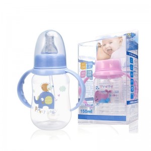 OEM Drink 160ml Plastic Baby Feeding Bottle