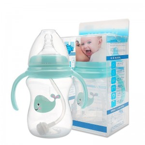Preminum Fashionable 160ml Plastic Baby Bottle