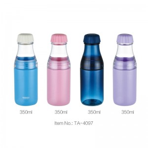 Printing Logo Transparent Plastic Water Bottle