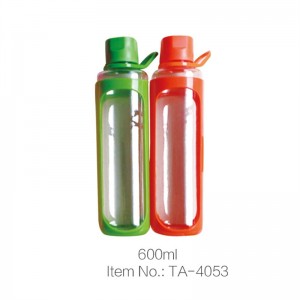 Private Label Color Transparent Plastic Water Bottle