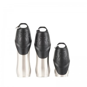 Promotion Simple Dog Bottle With Carabiner