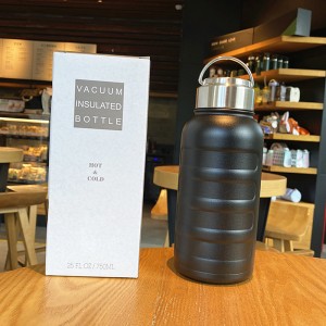 Portable thermos large capacity 1000ml bottle sports Cup