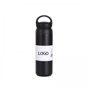 Japanese portable thermos cup 304 double layer vacuum coffee cup portable student water cup gift cup